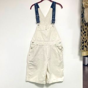 Tommy Hilfiger vintage 90s overall shorts